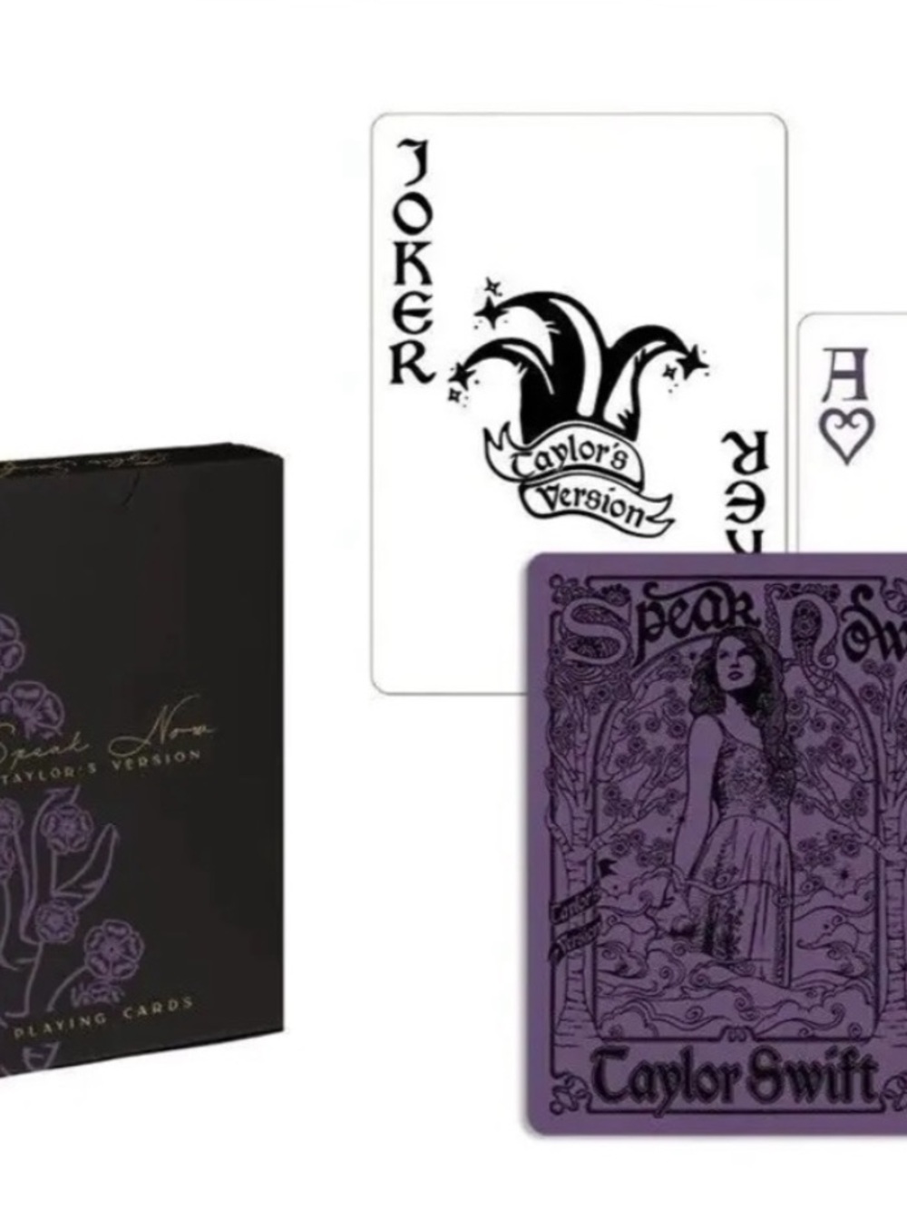 Taylor Swift Speak Now Playing Cards NWT